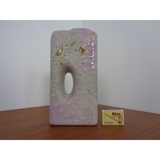 Great, Rosane ceramic lochvase from Marei from the 1970s. This piece has an attribution mark, I am sure that it is...