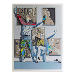 Reudor Gratch "Inspiration V" Signed Numbered Serigraph, Art Museum, Israel