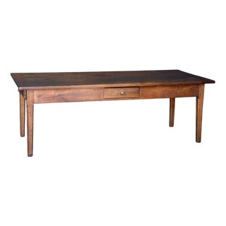 Normandy Farmhouse Dining Table in Oak, 1850 For Sale