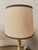 Onyx Lamp with Lampshade and Brass, 1950s For Sale - Image 14 of 17