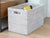 Wood Artifacts Rattan Legal File Storage Box in White Wash For Sale - Image 7 of 8