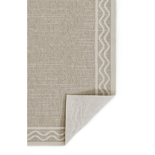 Erin Gates by Momeni Saybrook Ripple Grey Indoor/Outdoor Area Rug 6'6" X 9' For Sale In Atlanta - Image 6 of 12