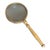 Exemplary Antique Brass Magnifying Glass For Sale