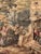Antique French Aubusson Jacquard Tapestry Village, 1970s For Sale - Image 9 of 18