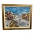 Mixed-Media/3d Collage Painting Depicting a Whimsical Winter Village - Signed by "Colley '20" For Sale