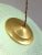 Metal Mid-Century Italian Brass and Opaline Angel Pendant Lamp For Sale - Image 7 of 16