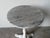 French 19th Century French Cast Iron Bistro Table With White Marble Top For Sale - Image 3 of 12