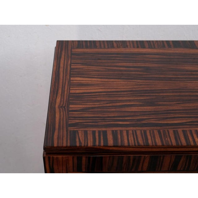 1940s Large Mid-Century Sideboard in Makassar, 1940s For Sale - Image 5 of 12