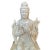 This is a Chinese hand carved De Huang Porcelain Kwan Yin Bodhisattva statuary in off-white ivory color. It is all hand...