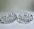 Vintage Pair of Bohemian Clear Cut Lead Crystal Ashtrays For Sale In New York - Image 6 of 16