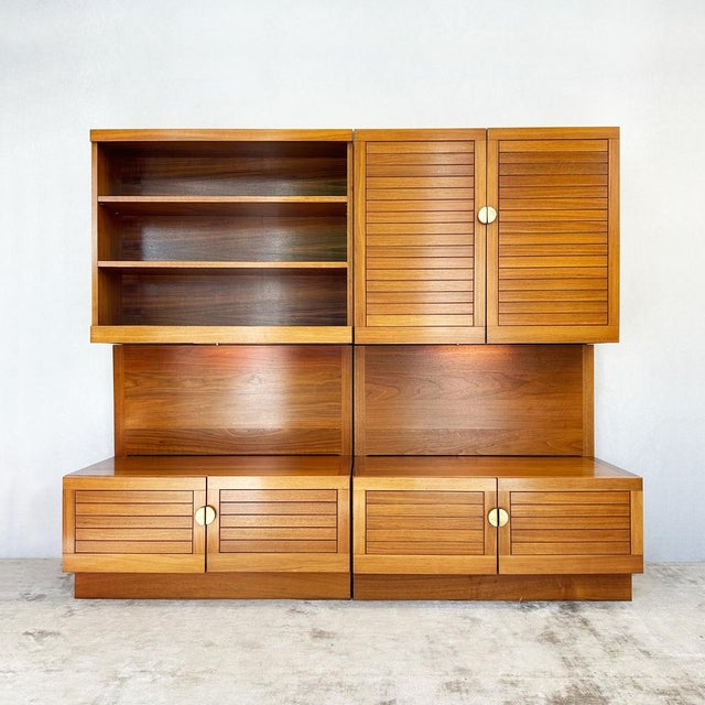 Ulferts Tibro Teak Wall Units from Ulferts Möbler, 1970s, Set of 2 For Sale - Image 18 of 18