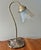 Mid 20th Century Mid 20th Century Gooseneck Lily Pad Lamp With Glass Shade For Sale - Image 5 of 10