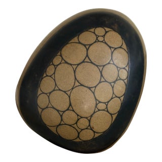 Harrison McIntosh Ceramic Geometric Egg For Sale
