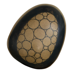 Harrison McIntosh Ceramic Geometric Egg