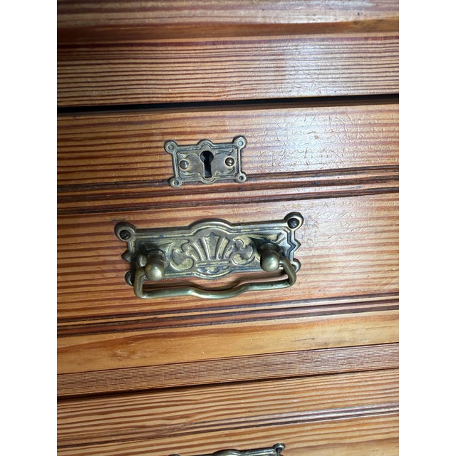 Antique Pine Two Over Two Drawers - Chest of Drawers From England For Sale - Image 10 of 18