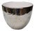 Raymor Bitossi Silver Chrome Art Pottery Vase For Sale