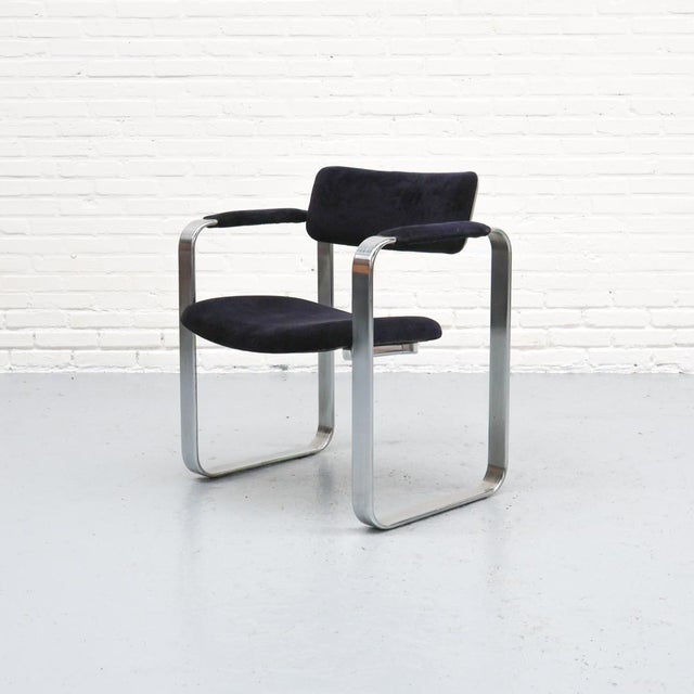 Metal Silver Chairs by Eero Aarnio, 1970s, Set of 4 For Sale - Image 7 of 18