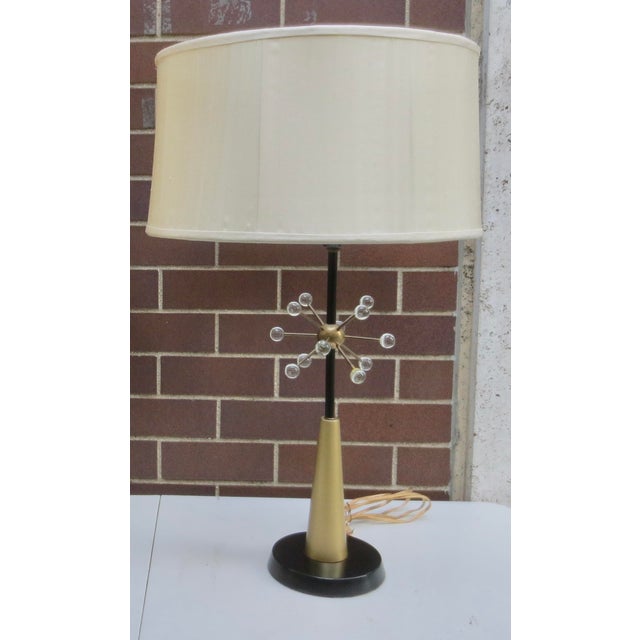 Mid-Century Modern 1980s Sputnik Table Lamps unmarked - Pair For Sale - Image 3 of 15