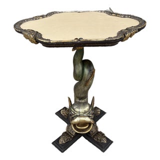 19th Century Venetian Giltwood Grotto Table For Sale