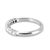 Tiffany & Co. Tiffany Forever Platinum 0.27ctw Half-Circle Diamond Band Ring, Size 4.5 For Sale In Houston - Image 6 of 9
