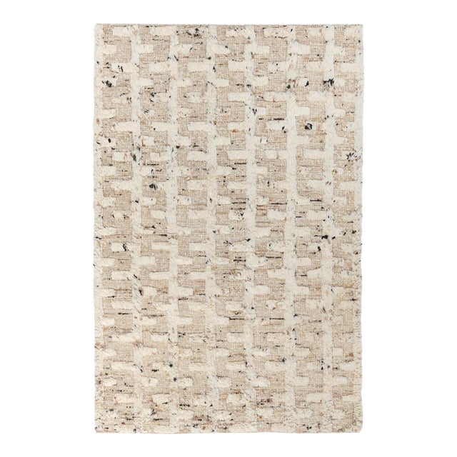 Kapa Ivory Natural Rug - 5 X 8 For Sale