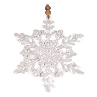 Dreaming of aWhite Christmas Snowflake Sign 12"H For Sale