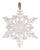 Dreaming of aWhite Christmas Snowflake Sign 12"H For Sale