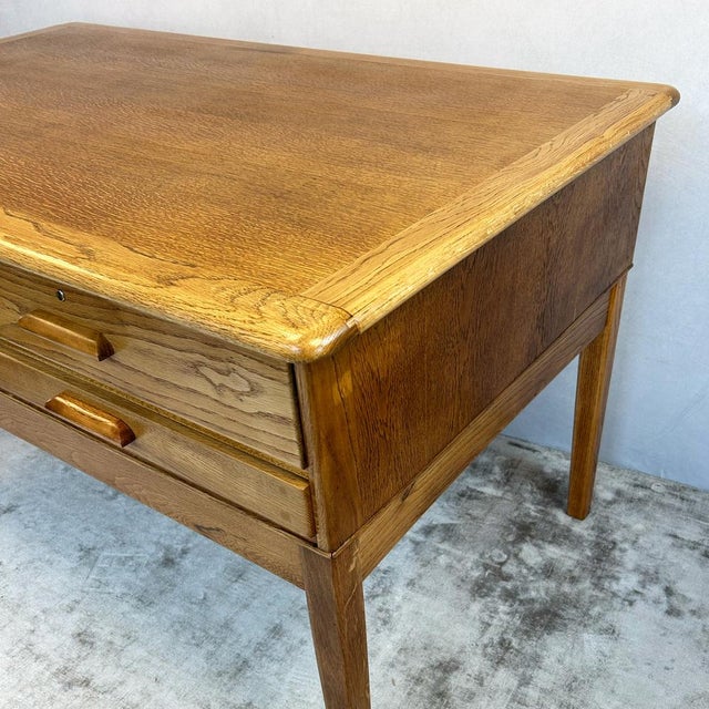 Mid-Century Modern Architect's Plan Chest from Abbess, 1950s For Sale - Image 3 of 12