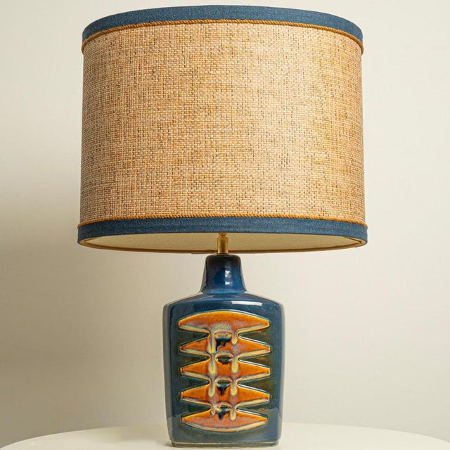 Large Ceramic Table Lamp from Soholm, 1960s For Sale - Image 10 of 14