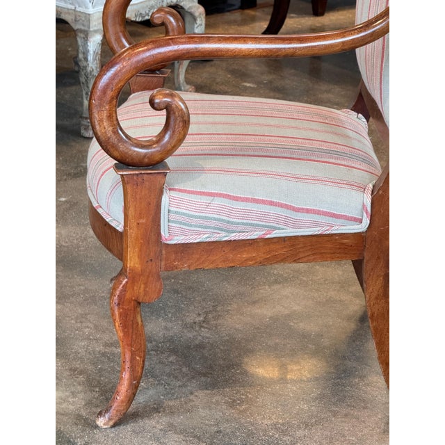 Pair of 19th Century Charles X Armchairs For Sale - Image 12 of 12
