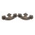 Vintage 3.5 In. Pair of Steel Bail Dresser Drawer Pulls For Sale