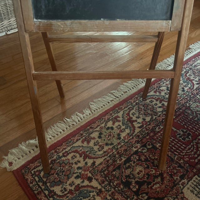 Children's 1951 Transogram Chalkboard Desk Easel For Sale - Image 3 of 7
