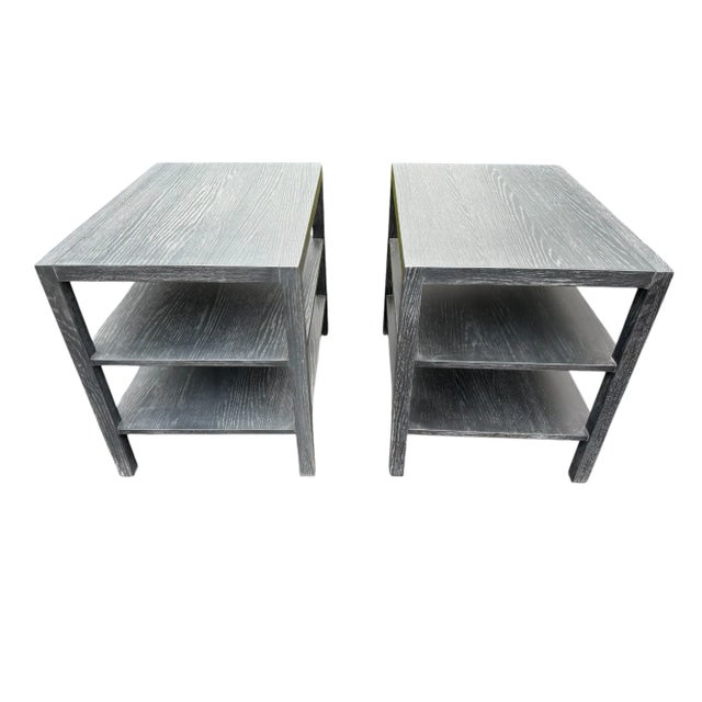 Ethan Allen Ethan Allen Lyons End Table - Set of 2 For Sale - Image 4 of 11