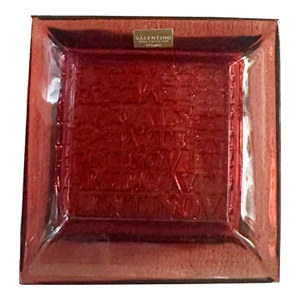 Valentino Red Vide Poche or Ashtray