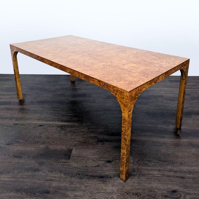 Ancient Roman aqueducts and high-speed trains are the inspiration behind this sleek, lacquered table from Euga Design...