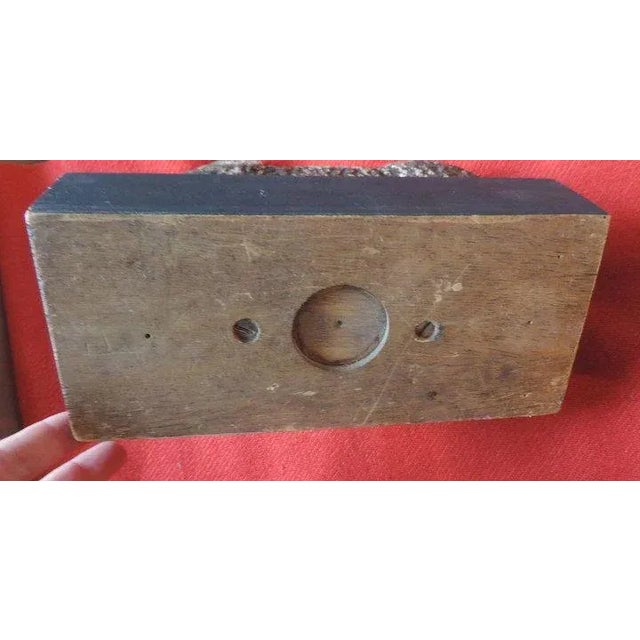 19th Century American Folk Art Carved Stone Lamb Sculpture For Sale - Image 10 of 11