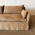 Parisian Sofa Slip Covered in Belgian Spice Linen For Sale - Image 14 of 16