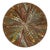 Nicolette Mayer Pheasant Feathers Brown 16" Round Pebble Placemats, Set of 4 For Sale