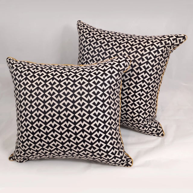 Modern Ziggy by Dedar Decorative Pillow For Sale - Image 3 of 4