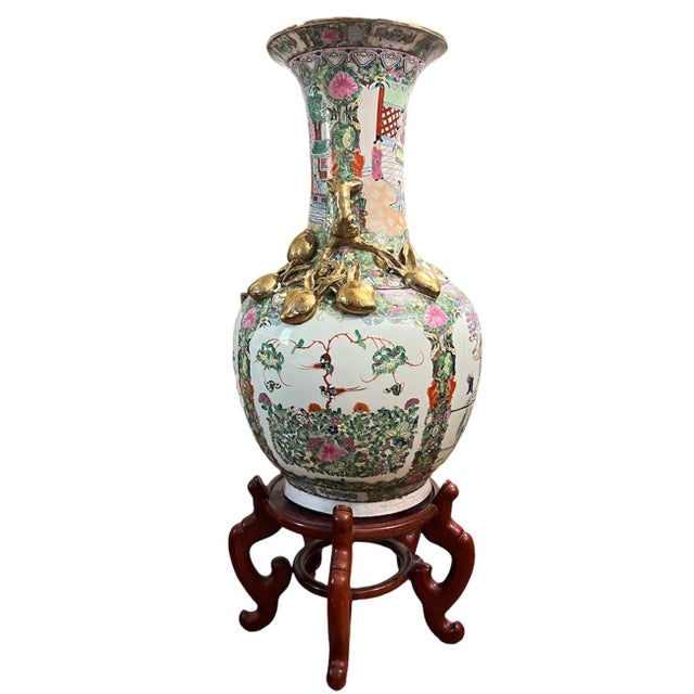 Early 20th Century Chinese Da Qing Qianlong Nian Zhi Large Porcelain