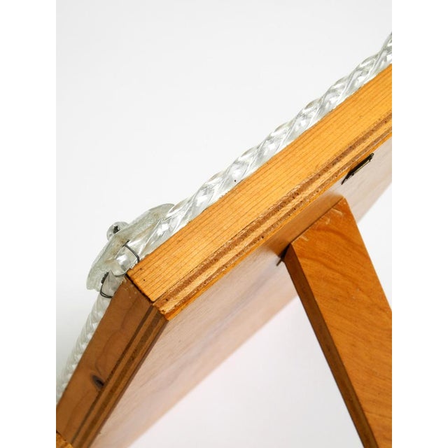 Mid-Century Modern Table Mirrors with Murano Glass Rosettes, 1950s, Set of 2 For Sale - Image 11 of 18