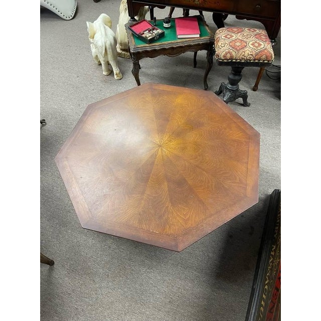 Available for sale is a rare mid century modern table made by Lane Furniture designed by Andre Bus. This table is style no...