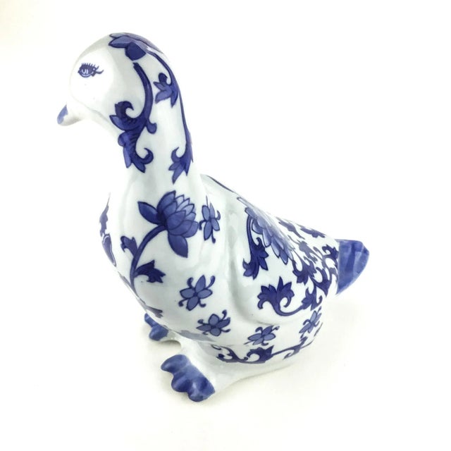 Ceramic Vintage Porcelain Duck Figure For Sale - Image 7 of 12