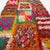 Mid-Century Modern Vintage Filikli Tulu Rug | Long Pile Rug With Patchwork Design | 5x8 For Sale - Image 3 of 5