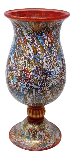 Gambaro & Poggi - Murrine Murano Vase by Gambaro