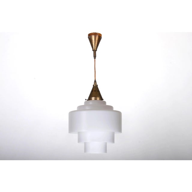 Model L1 Ceiling Lamp by Miloslav Prokop for Inwald, 1930s For Sale - Image 12 of 12