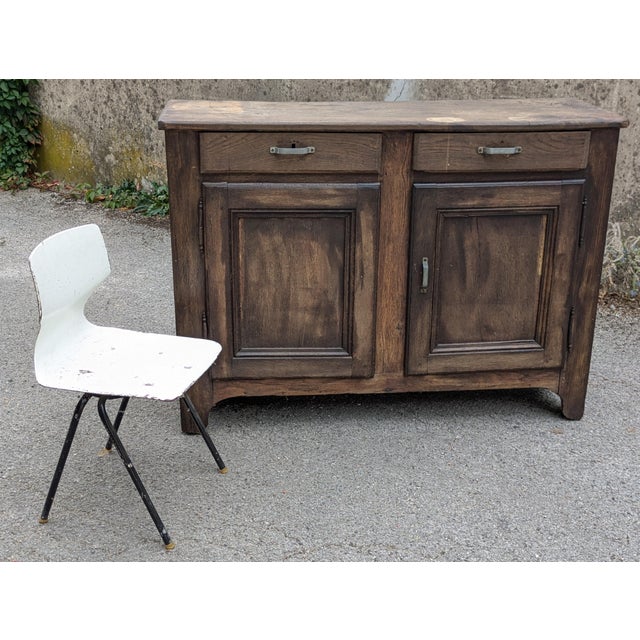 Antique French Country Buffet, 1890s For Sale - Image 4 of 16
