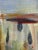 Garden Landscape + Fence Acrylic on Canvas, Unknown Artist. For Sale - Image 11 of 12