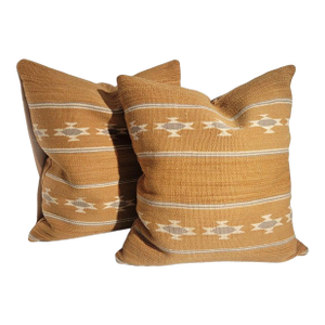 1930s Hand Woven Chinle Pillows- Set of 2