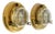 Large Maritime Ship Wall Lamps in Brass and Glass, 1950s, Set of 2 For Sale